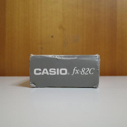 NEW Casio Scientific Calculator, FX-82C Vintage with case And Manual + Original Box
