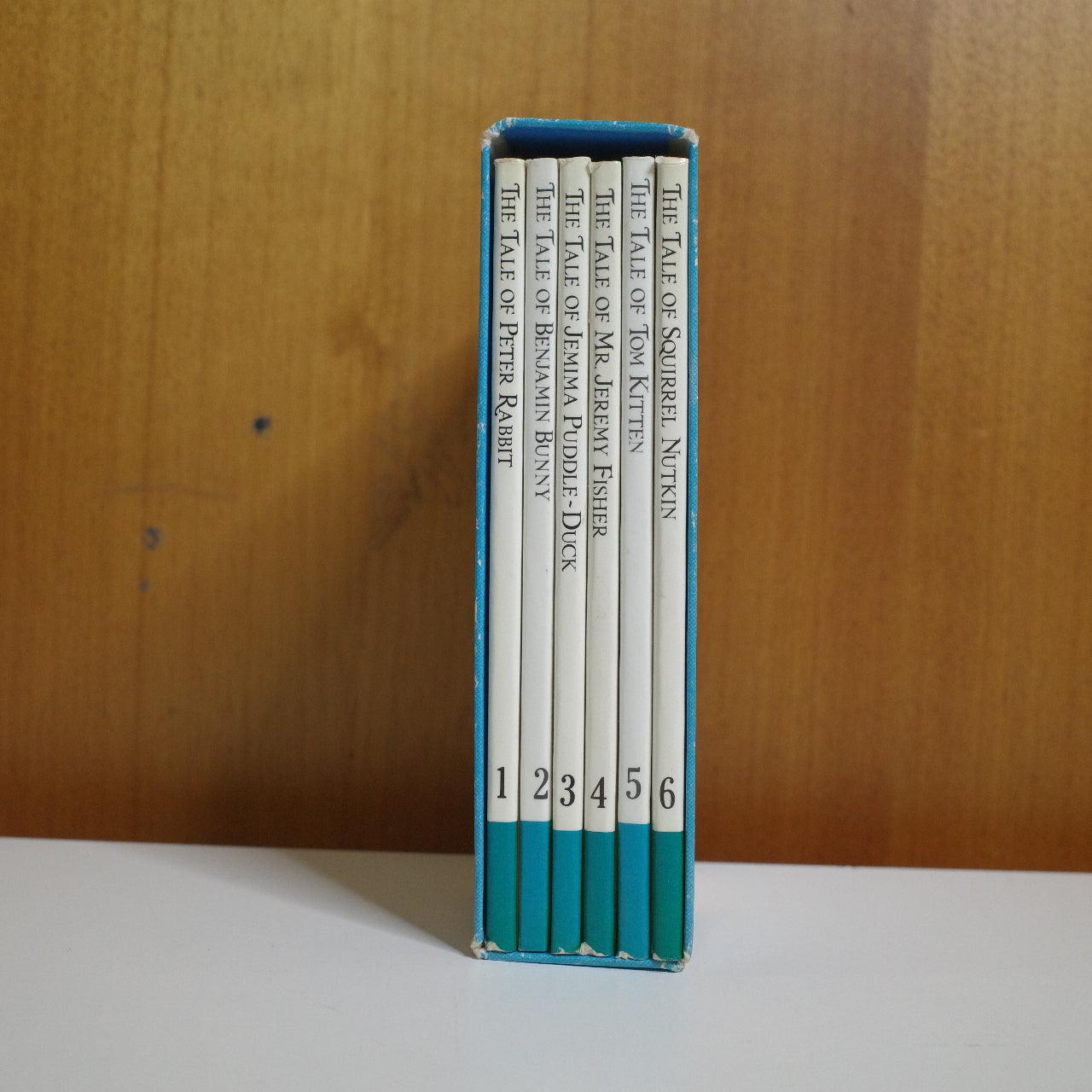 Beatrix Potter Vintage BP Promotion 6 Book Box Set 1991 Peter Rabbit, Tom Kitten