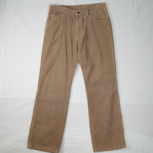 Vintage Wrangler Cord Tan Pants Waist 32 Length 30