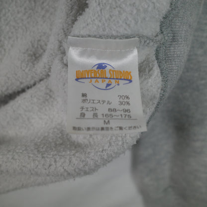 Wizarding World Universal Japan Harry Potter Hogwarts Zip Up Hoodie Grey Medium