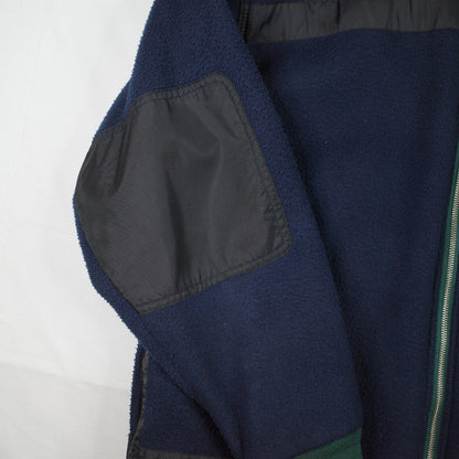 Vintage Ripcurl Green Navy  'The Search' Reversible Jacket 90's Size L Zip Up Jacket Mens Large