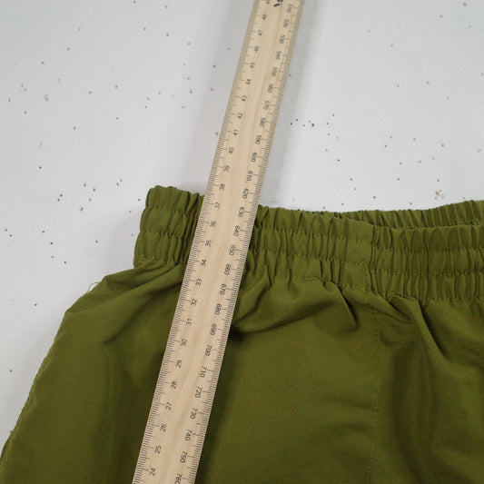 Canterbury Shorts Elastic Waist Olive Green Mens Large