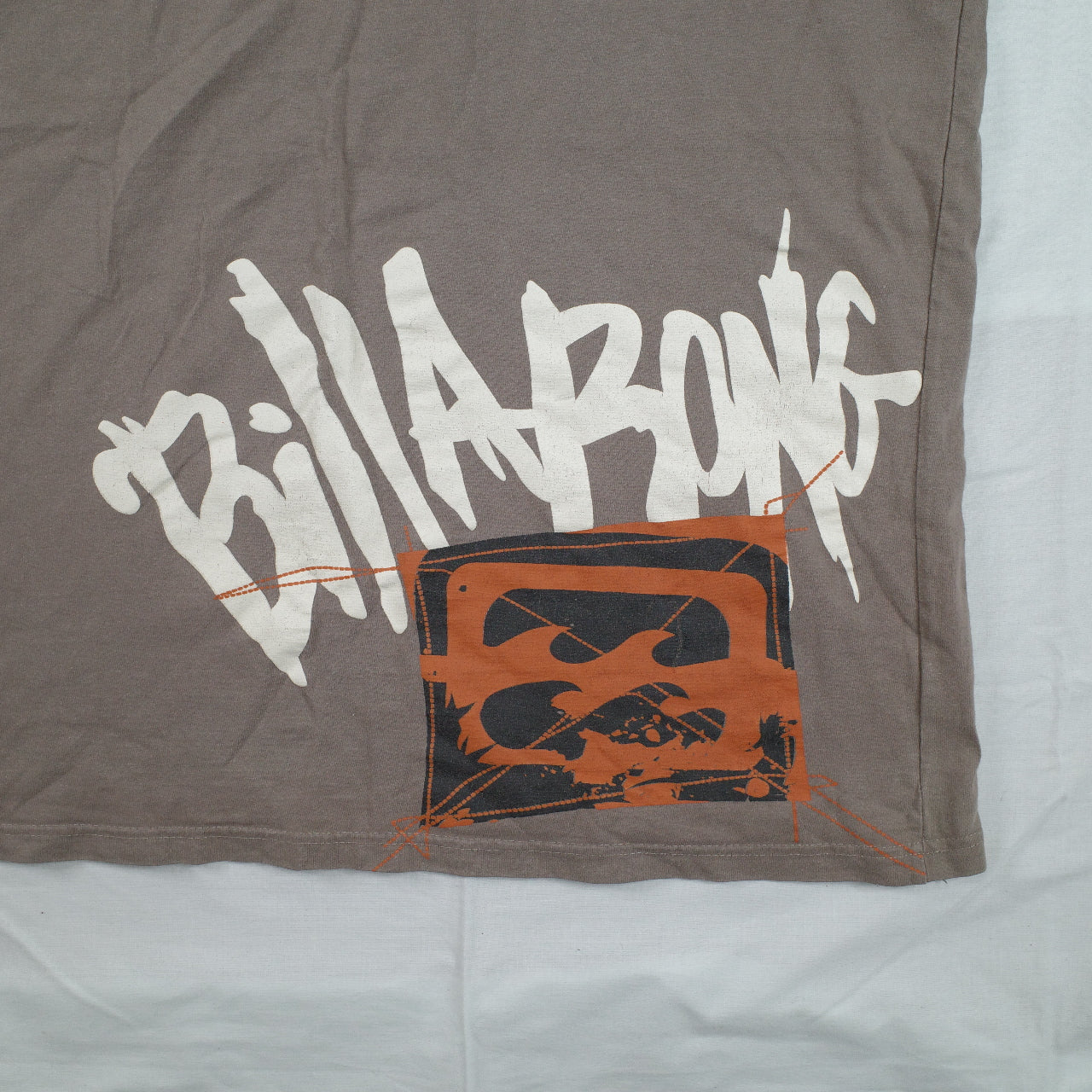 Vintage Y2K Billabong Shirt Mens XXL Light Brown Short Sleeve