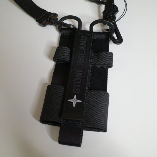 Stone Island Unisex Phone Webbed Case Noir