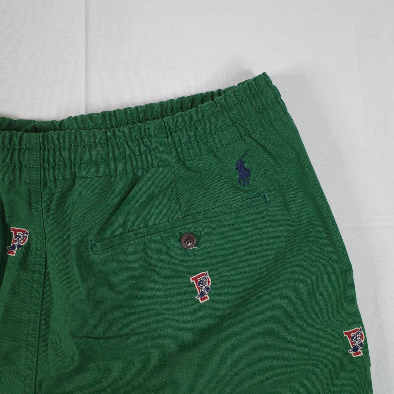 Polo Ralph Lauren P Wing Embroidered Green Shorts Mens XL