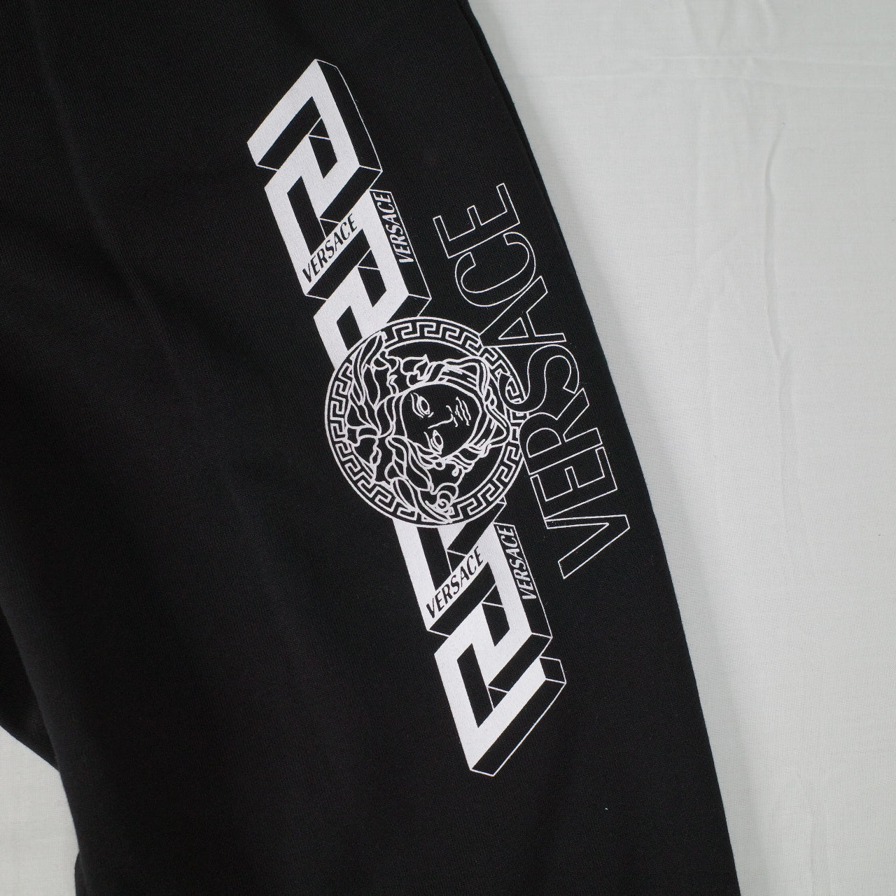 Versace Black Medusa Cotton Activewear Pants Mens XL NWT RRP$920