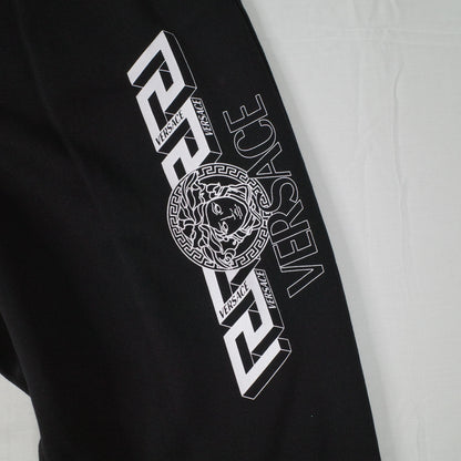 Versace Black Medusa Cotton Activewear Pants Mens XL NWT RRP$920