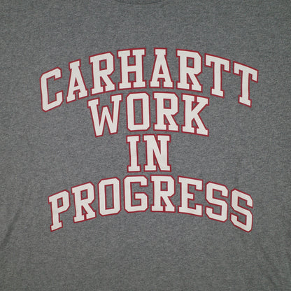 Carhartt WIP Work In Process Grey Division T Shirt Mens M