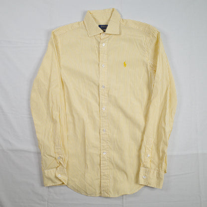 Polo Ralph Lauren Oxford Yellow Striped Womens 4