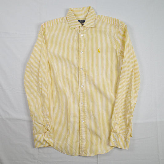 Polo Ralph Lauren Oxford Yellow Striped Womens 4