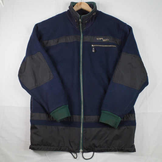 Vintage Ripcurl Green Navy  'The Search' Reversible Jacket 90's Size L Zip Up Jacket Mens Large