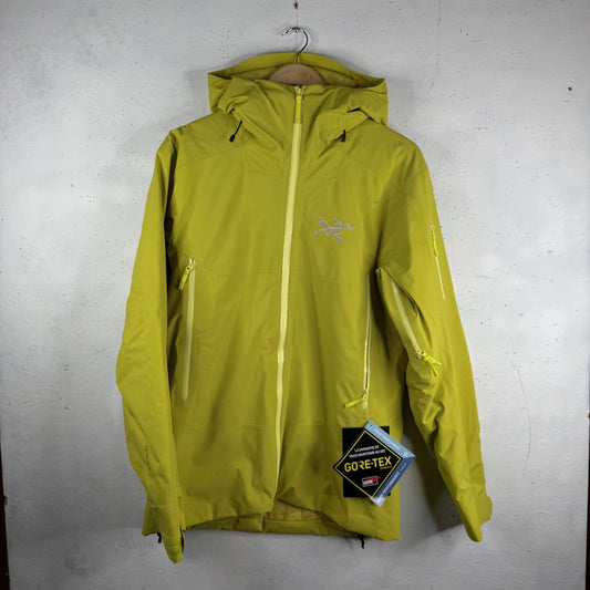 Arc'teryx Sabre Insulated Jacket Yellow Lampyre Jacket New Mens Small