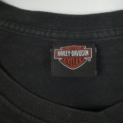 Harley Davidson Motorcycles Polar Bear Run Calgary Alberta Long Sleeve T Shirt Mens 5XL~