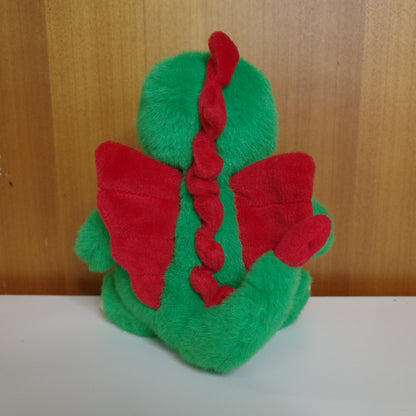 Lego Legoland Ollie Dragon Plush 2004 Green Red Wings Stuffed Animal
