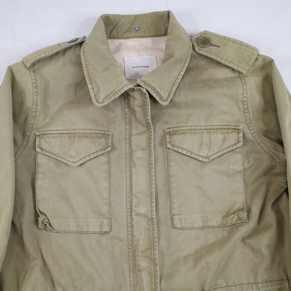 Country Road Military Army Green Jacket Womens XL