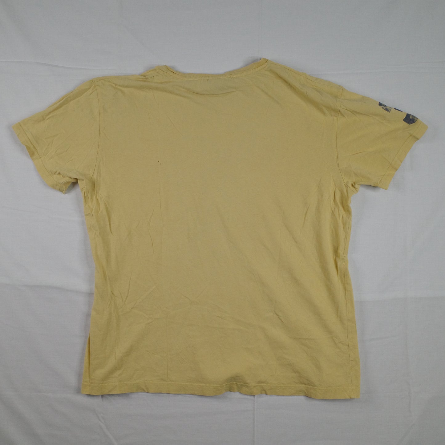 Polo Ralph Lauren Vintage 67 Horse And Rider Yellow T-Shirt Short Sleeve Mens M