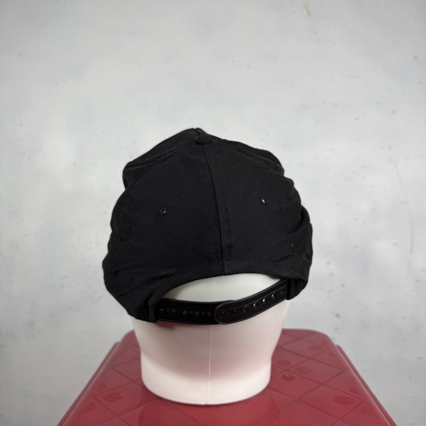Vintage Q Soft Microsoft Black Snapback Hat