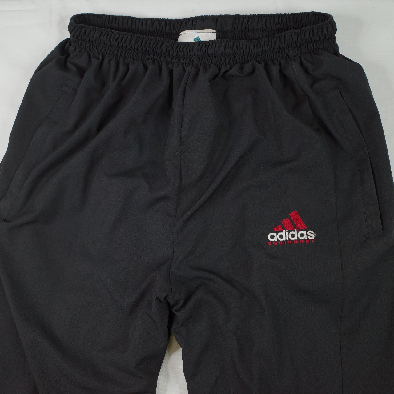 Adidas Equipment Vintage Black Red Track Pants Mens Large Australia Made