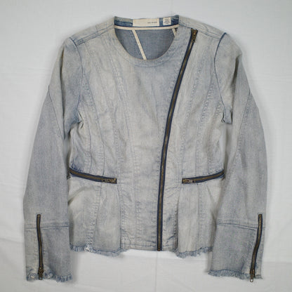 Sass & Bide Denim Jacket Kiss The Sky Collection Western US6 Aus UK10