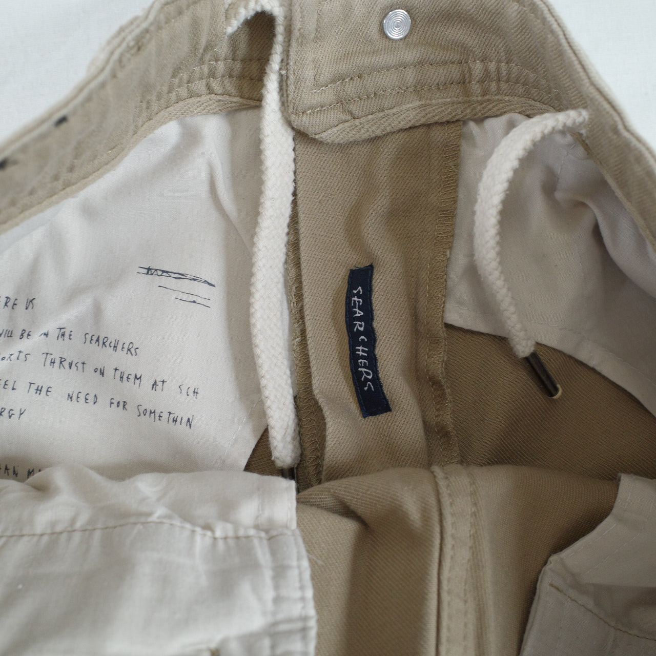 Rip Curl Searchers Cargo Pants Light Khaki Cordura Mens 36