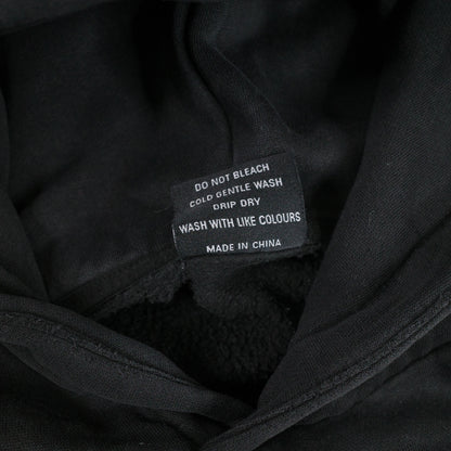 Elite Eleven Hoodie Orange Logo Black Hoodie Oversized Sweater Pullover Mens Small