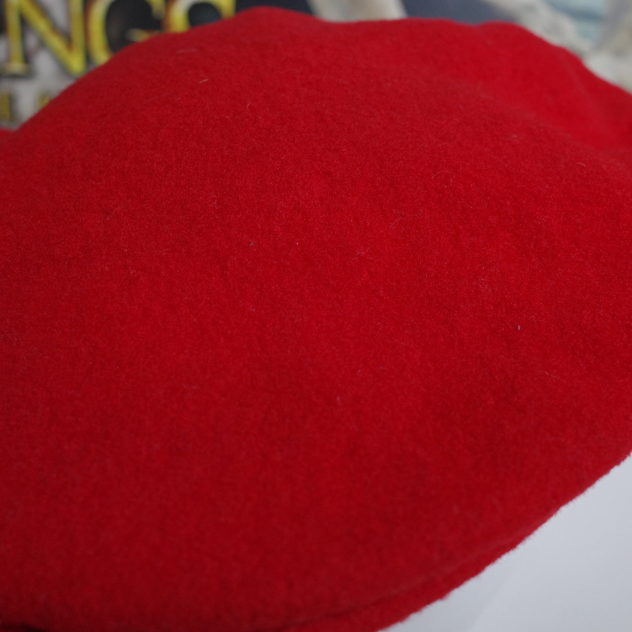Kangol Wool 504 Flat Cap Men Vintage Red Large
