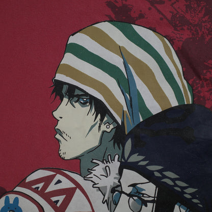 Vintage Samurai Champloo Anime Madman Otaku Wear 00's Faded Red Australia Release Small