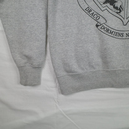 Wizarding World Universal Japan Harry Potter Hogwarts Zip Up Hoodie Grey Medium