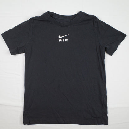 Nike Air Embroidered Center Logo Black Short Sleeve Womens T-Shirt M