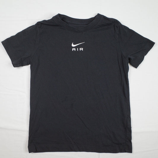 Nike Air Embroidered Center Logo Black Short Sleeve Womens T-Shirt M