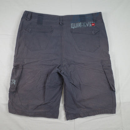 Vintage Quicksilver Boardshorts Navy Blue Cargo Pockets