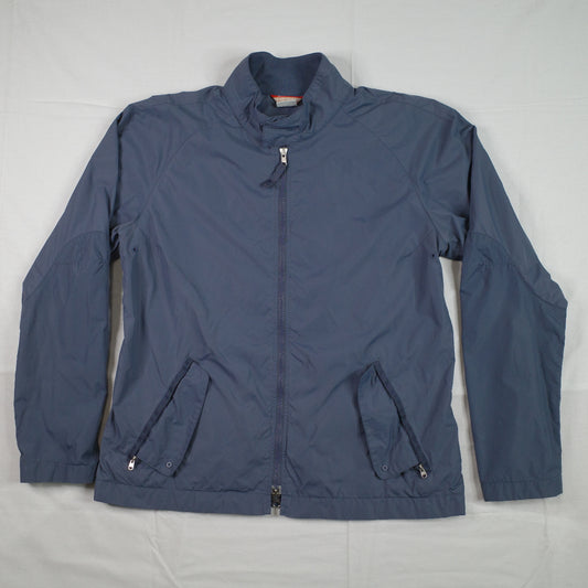 Vintage 90s Blue Nike Nylon Sportswear Zip Up Jacket Bomber Men's XL