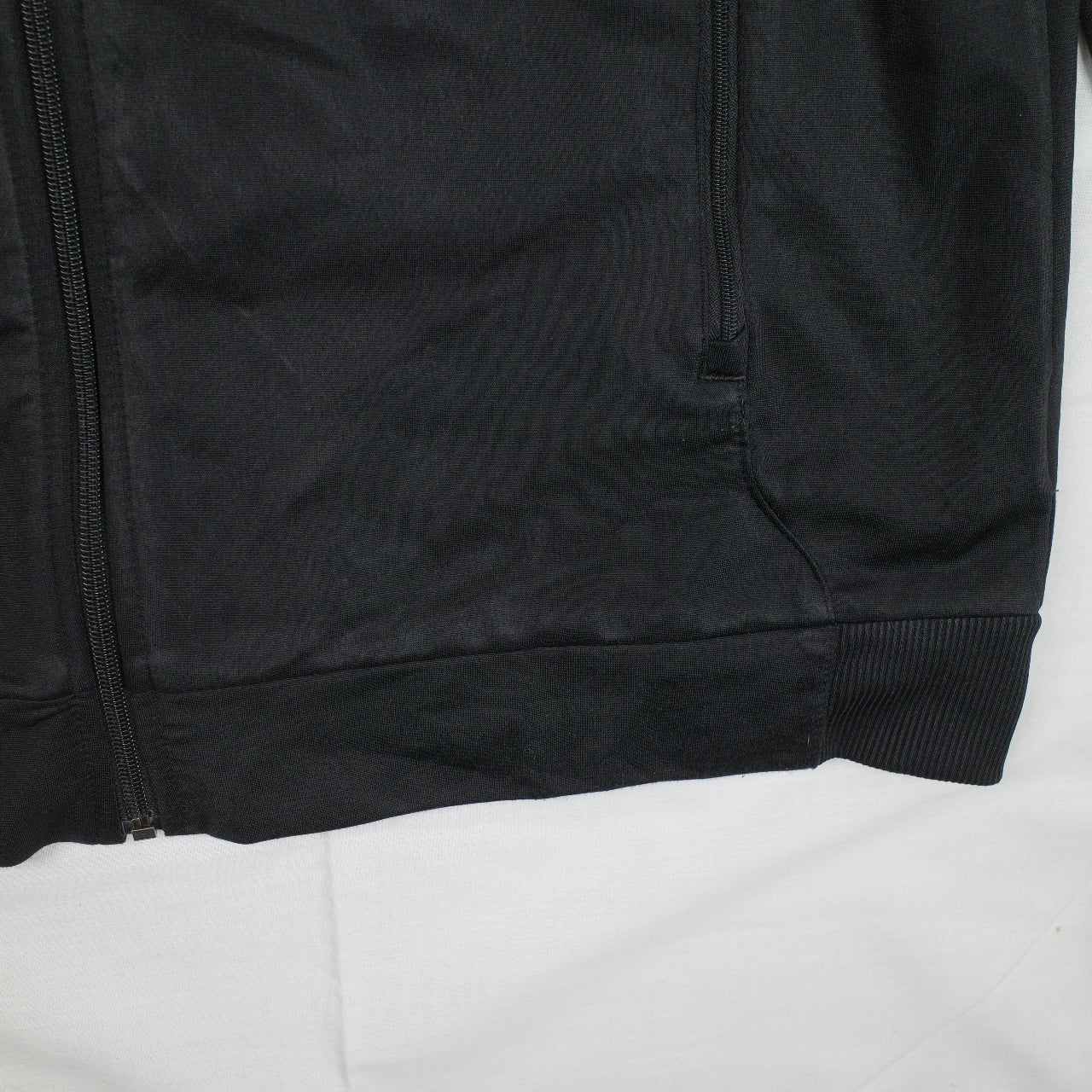 Adidas Originals 3 Stripe Trefoil Track Jacket Black Size Large