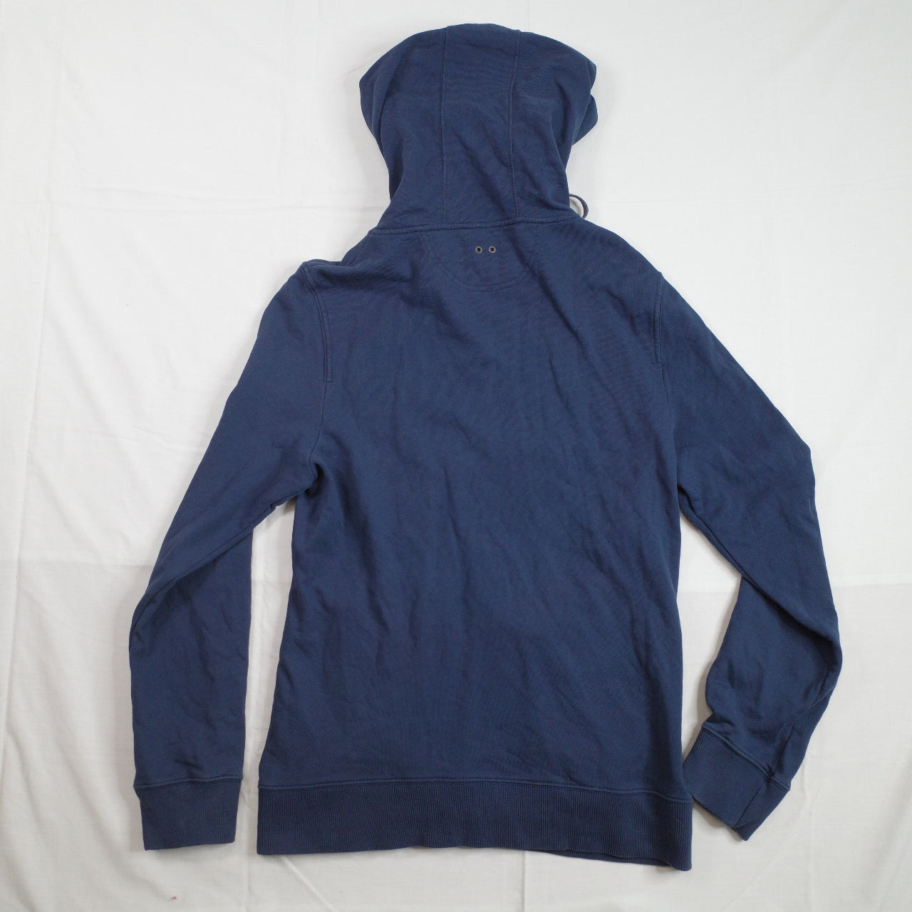 Vintage Converse Cons Blue Full Zip Up Hoodie Mens Medium
