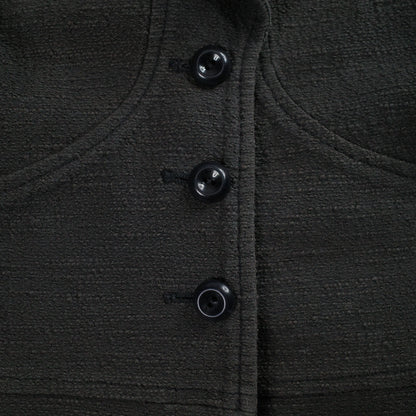 Armani Collezioni Size 46 Charcoal Women’s Coat Jacket Suit