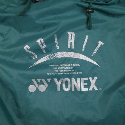 Vintage Yonex Spirit Coach Hooded Zip Up Button Jacket Mens Medium
