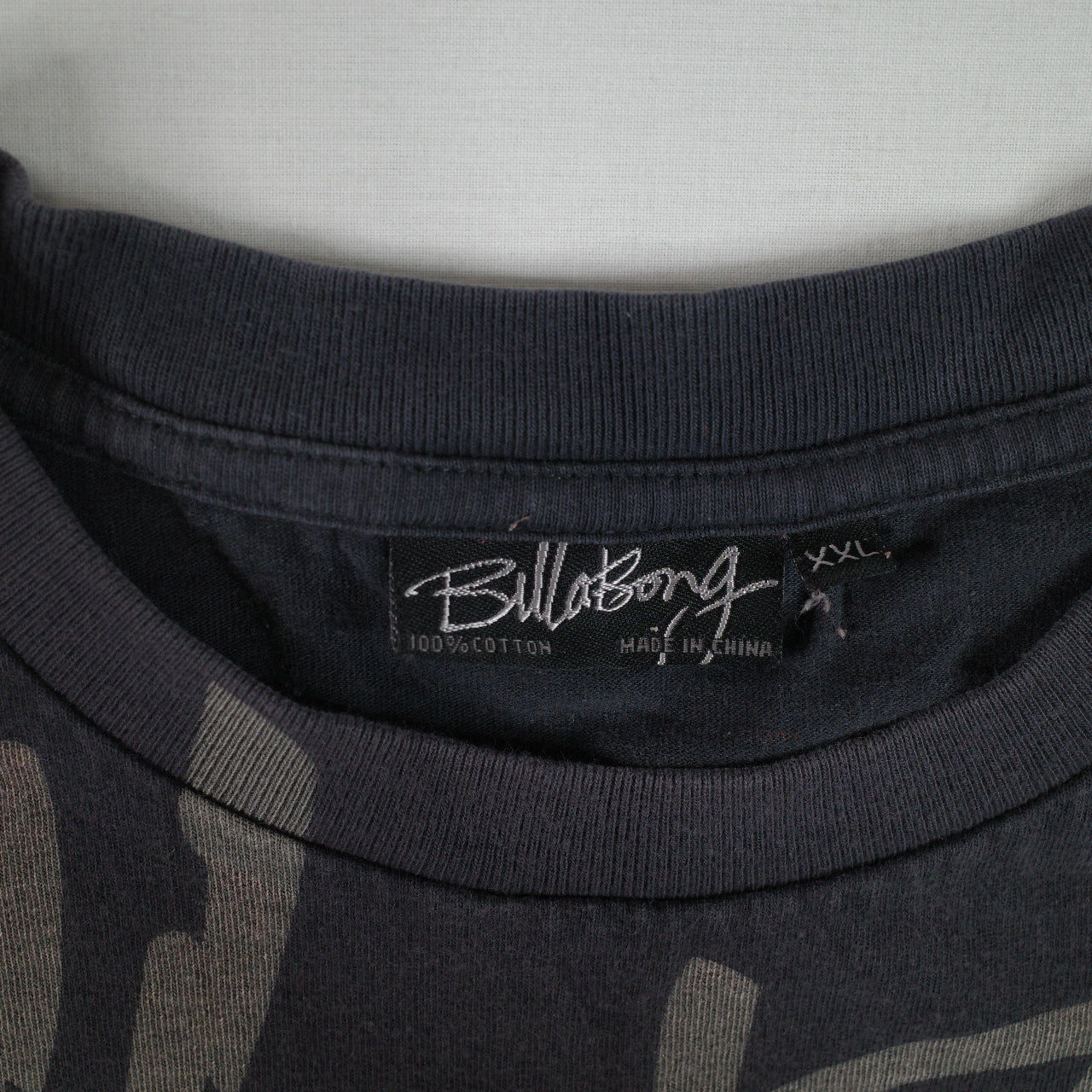 Vintage Billabong T Shirt Mens 2XL Gray Long Sleeve Y2k Skate Surf