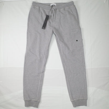Stone Island Grey Active Track Pants Cotton Sweatpants Mens XL NWT missing badge