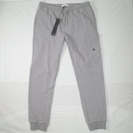 Stone Island Grey Active Track Pants Cotton Sweatpants Mens XL NWT missing badge