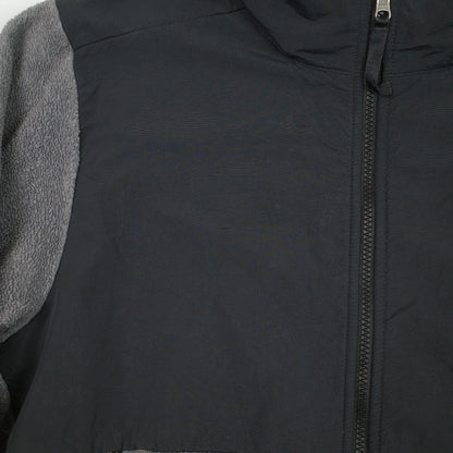 The North Face Denali Full Zip Jacket Grey Black Mens Medium