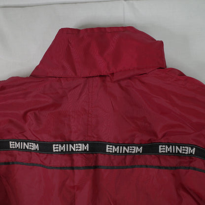 Eminem Slim Shady Maroon Full Zip Shell Jacket Women's 14