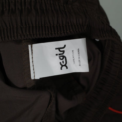 X-Girl Nylon Easy Pant - Mud Coloured Trackpants Womens Size 6 New