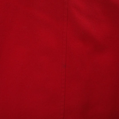 Pendleton Double Breasted 1970's Pea Long Wool Red Coat Women's 8 USA Made