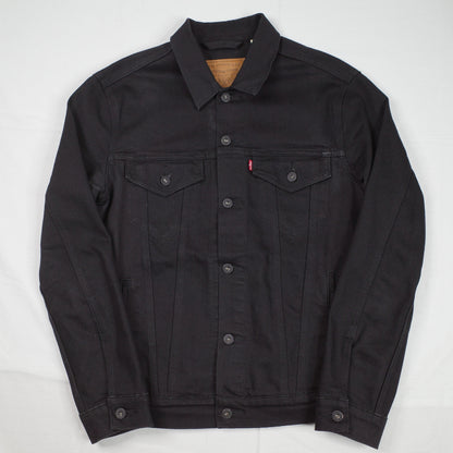 Levis Trucker Jacket Black Dark Horse WaterLess® Mens Large