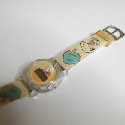 Vintage Snoopy Keep Touch For You Kids Watch