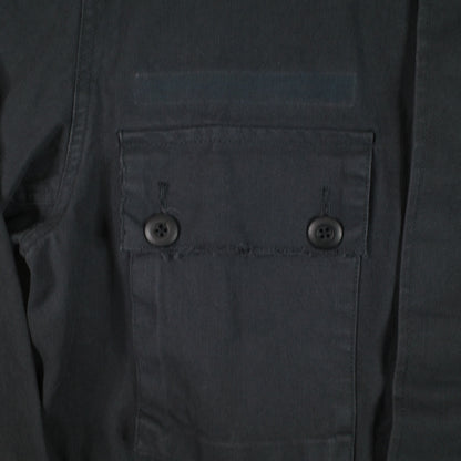 Ksubi Field Jacket You Stole My Nirvana Black Button Up Mens Large