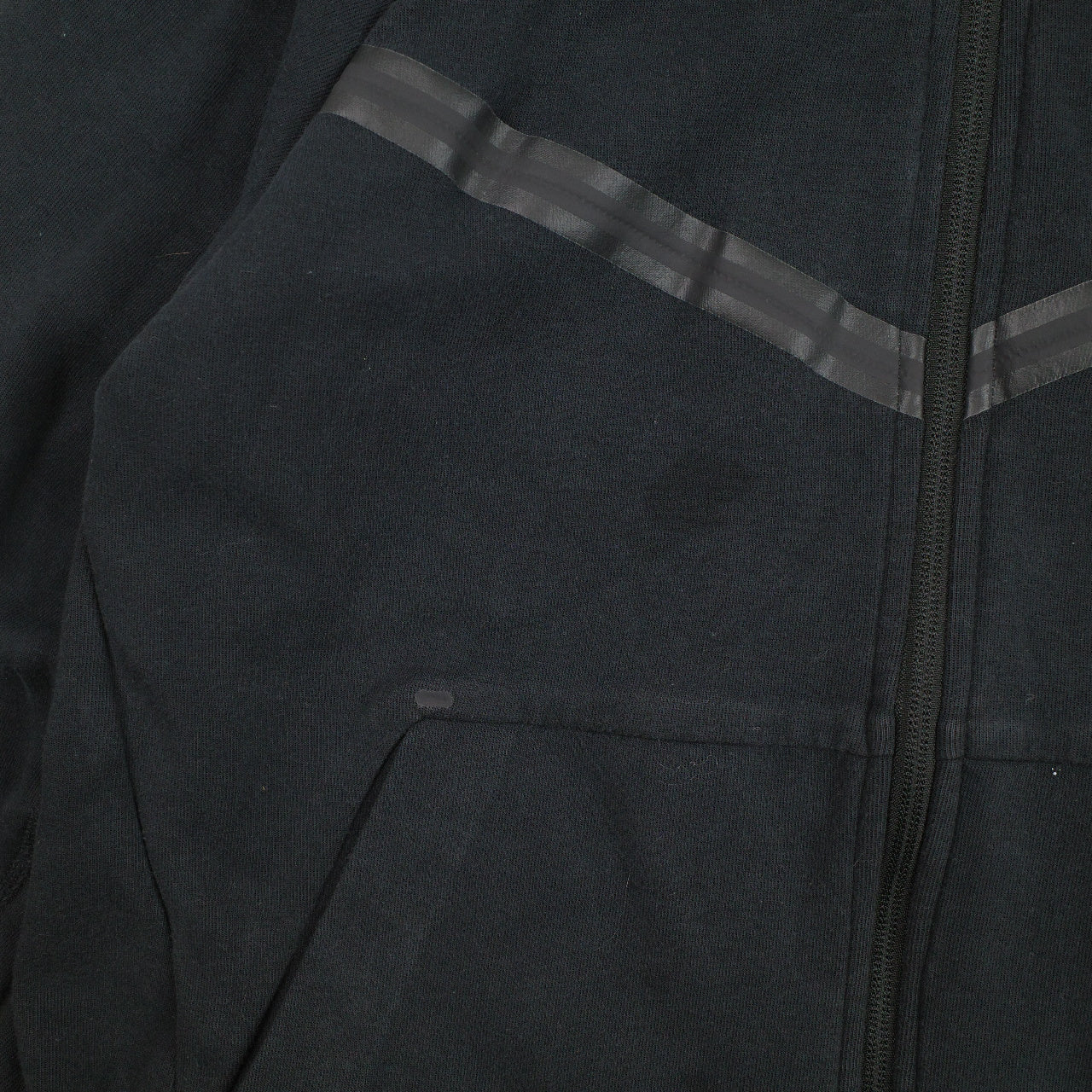 Nike Tech Fleece Jacket Womens XS Black Full Zip