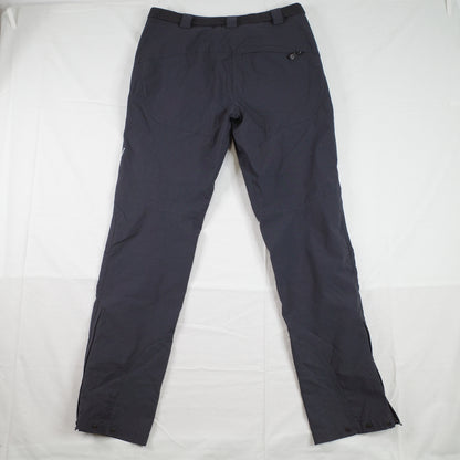 Montane Terra Stretch Pants Size Womens UK 12 Regular Black Hiking Trousers