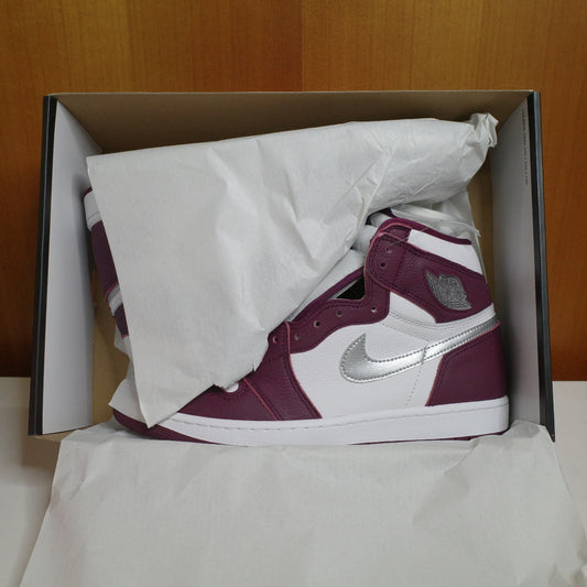 Air Jordan 1 Retro High OG Bordeaux 555088-611 Men Size 10 NEW