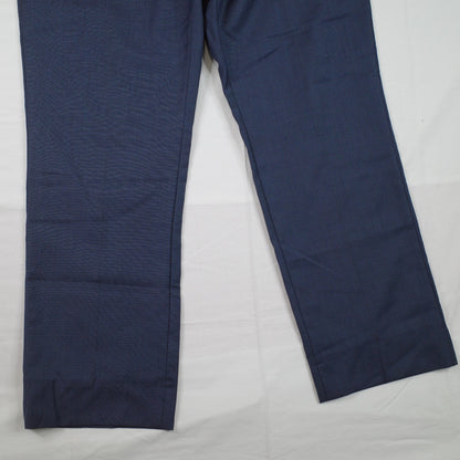 Tommy Hilfiger Mens 100% Wool Suit Pants Flat Front 38x30 Navy